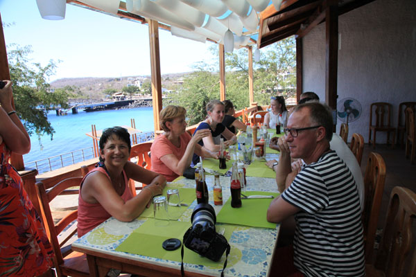 Lunch at San Cristobal - Gina Mom